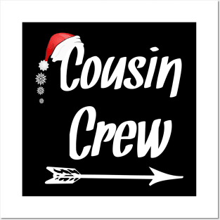 Cousin Crew Christmas Pajamas t shirt Posters and Art